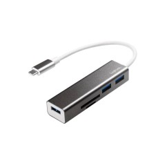 LogiLink USB-C 3-Port Hub Card Reader - Enhance Your Connectivity with 3 USB Ports!